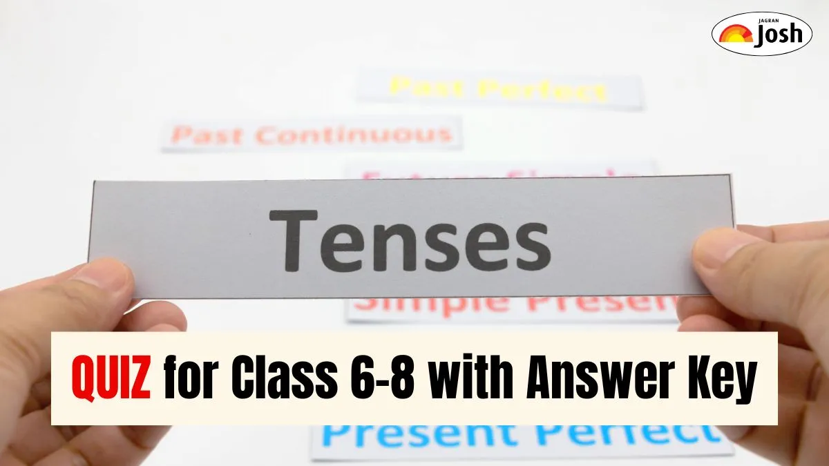Tenses Quiz for Class 6–8 with Answer Key for Students